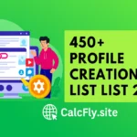 profile creation sites