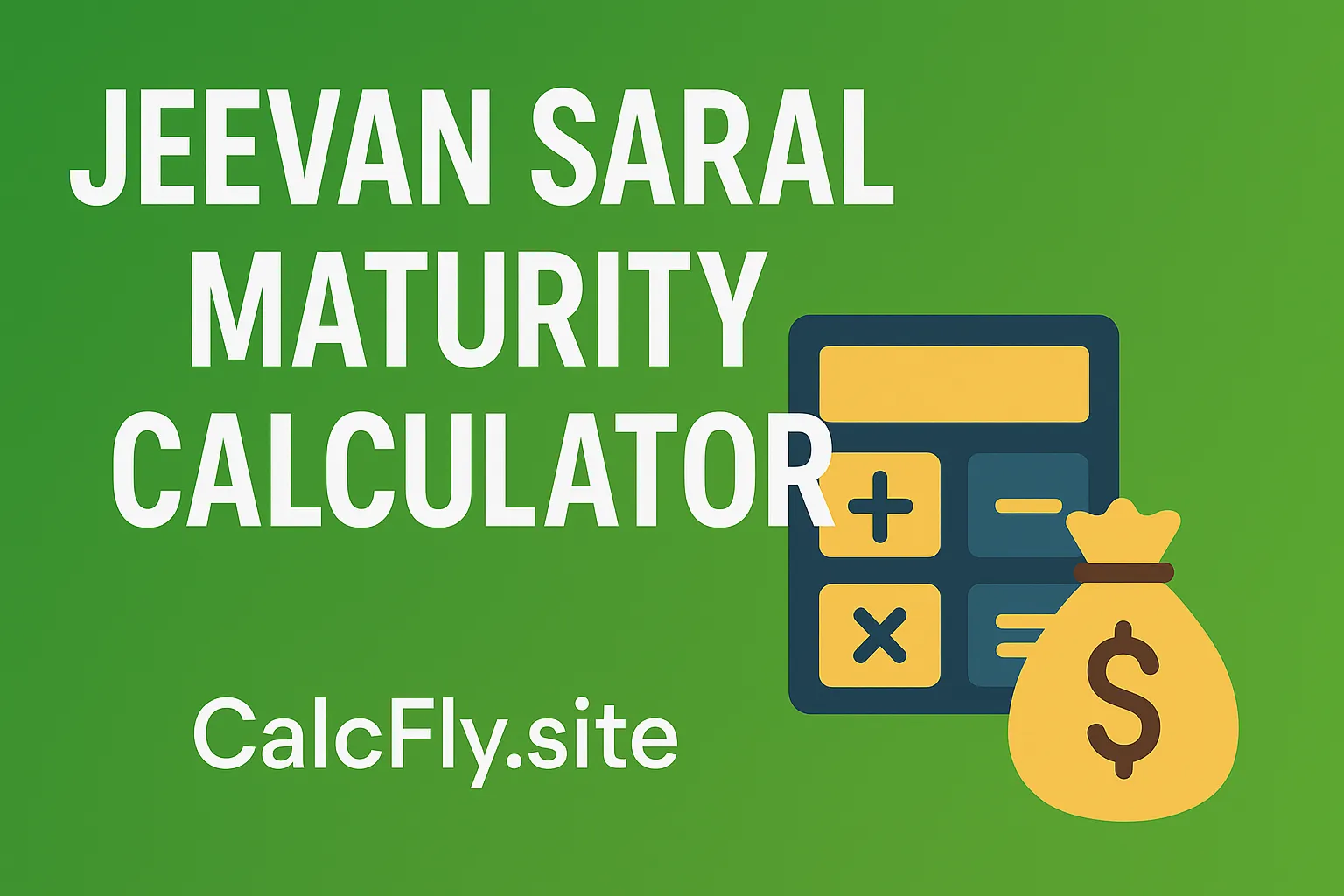 Jeevan Saral Maturity Calculator